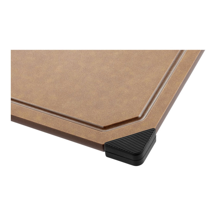 ZWILLING Schneidbrett, 37 cm x 25 cm | Braun-schwarz | Fiberholz