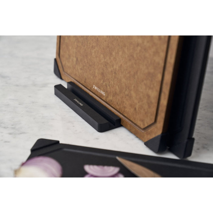 ZWILLING Schneidbrett, 37 cm x 25 cm | Schwarz | Fiberholz