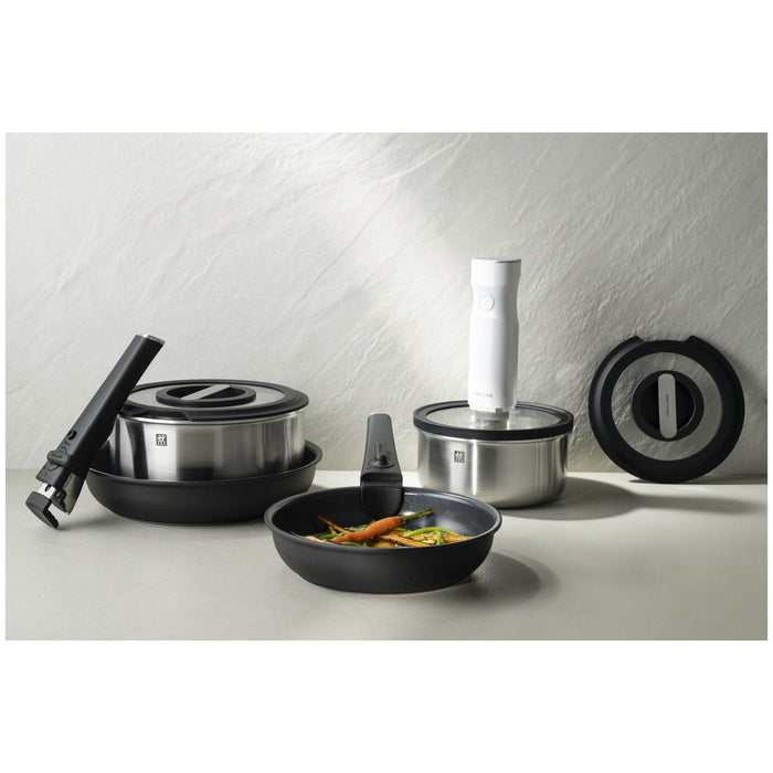 ZWILLING Bratpfanne, 20 cm | Schwarz | Aluminium