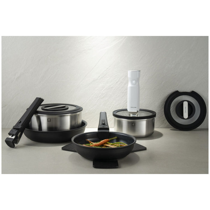 ZWILLING Bratpfanne, 24 cm | Schwarz | Aluminium
