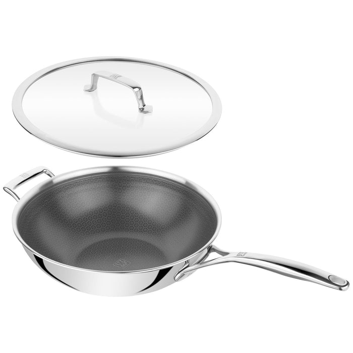 ZWILLING Wok mit Deckel, 30 cm | 18/10 Edelstahl