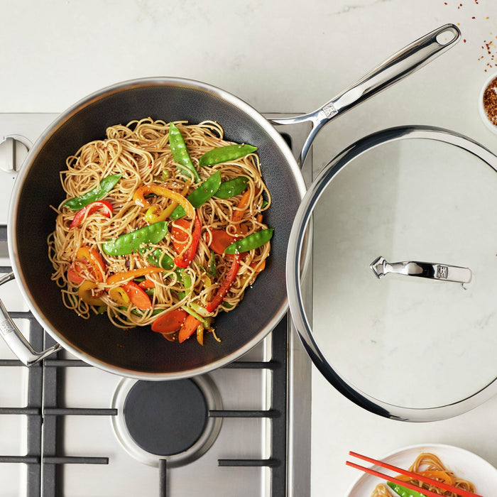 ZWILLING Wok mit Deckel, 30 cm | 18/10 Edelstahl