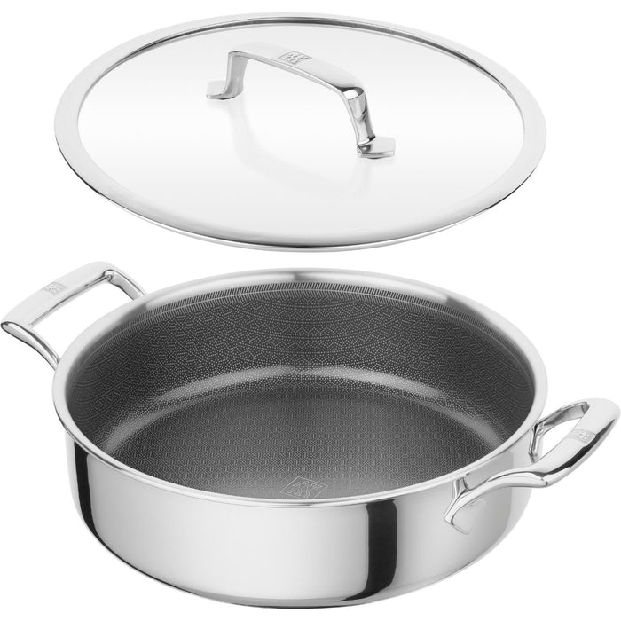 ZWILLING Servierpfanne mit Deckel, 26 cm | 18/10 Edelstahl