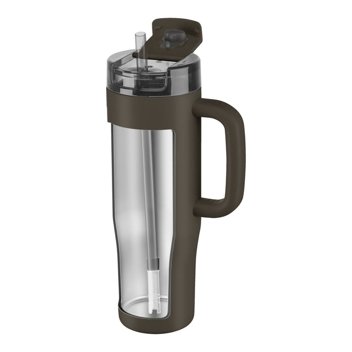 ZWILLING Thermobecher mit Strohhalm, 900 ml | Edelstahl | Pink