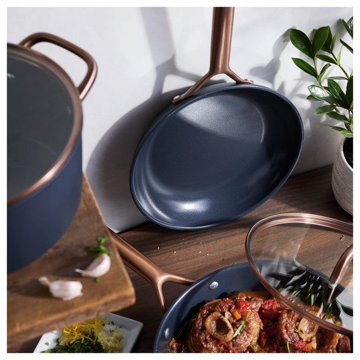 ZWILLING Bratpfanne, 24 cm | Blau | Aluminium | Ceramic Titanium