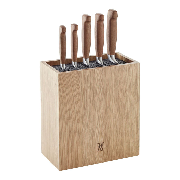 ZWILLING Messerblockset, 6-tlg | Eiche | Braun