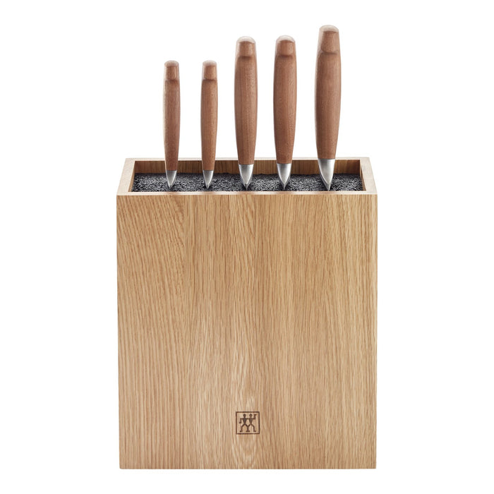 ZWILLING Messerblockset, 6-tlg | Eiche | Braun