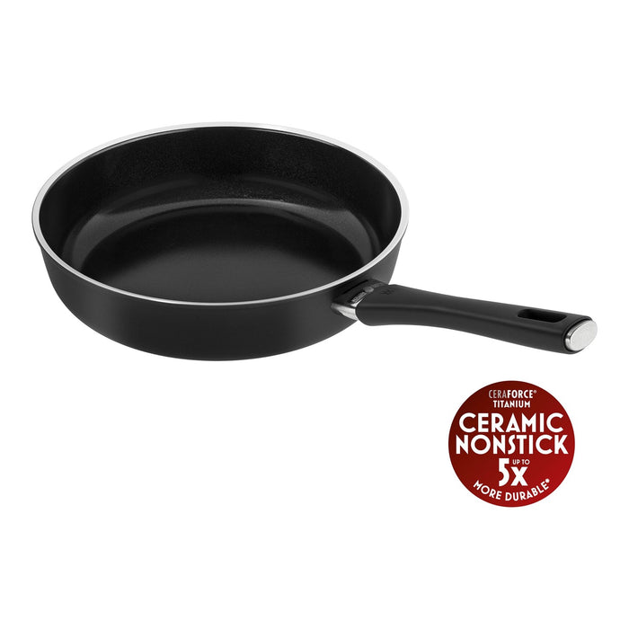 ZWILLING Schmorpfanne, 28 cm | rund | Aluminium | Titanverstärkte keramische Antihaftbeschichtung